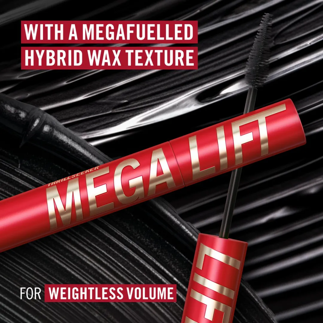 Rimmel London Thrill Seeker Mega Lift Mascara Black 12,5ml