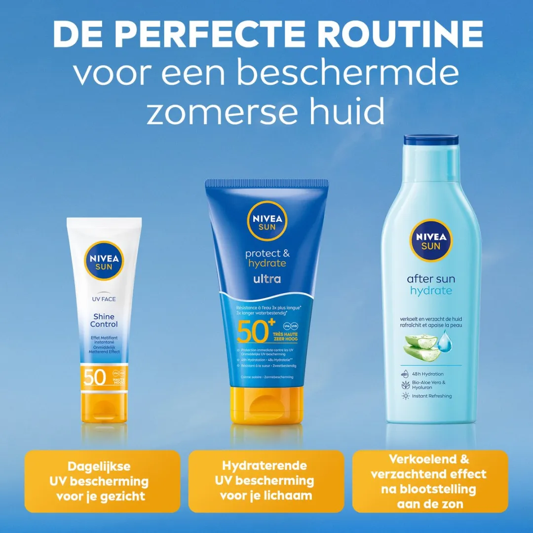 NIVEA SUN Protect & Hydrate Ultra Zonnecrème SPF 50+ 150ml