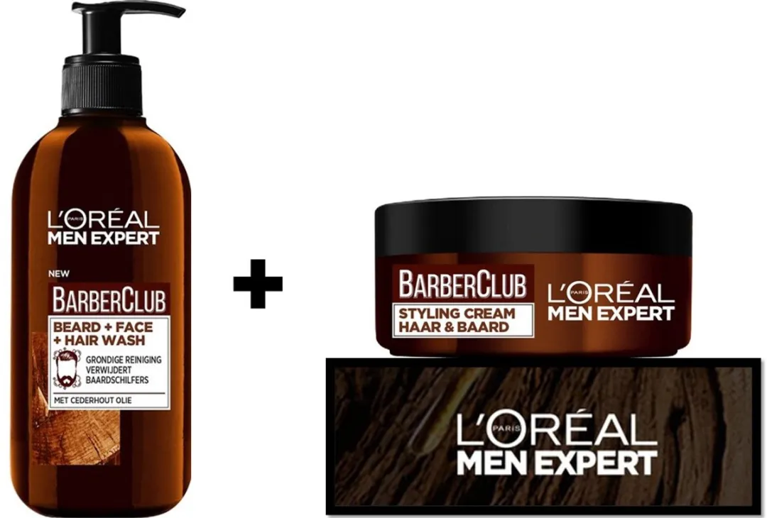 L'Oréal Paris Men Expert BarberClub Styling Set