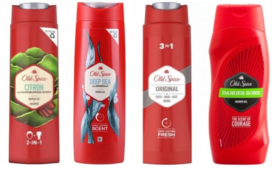 Old Spice Douchegel - 250ml - 4 Stuks