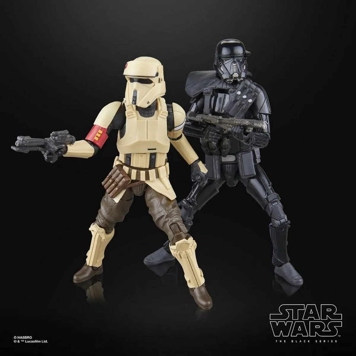 Hasbro Star Wars Rogue One Black Series Shoretrooper & Death Trooper