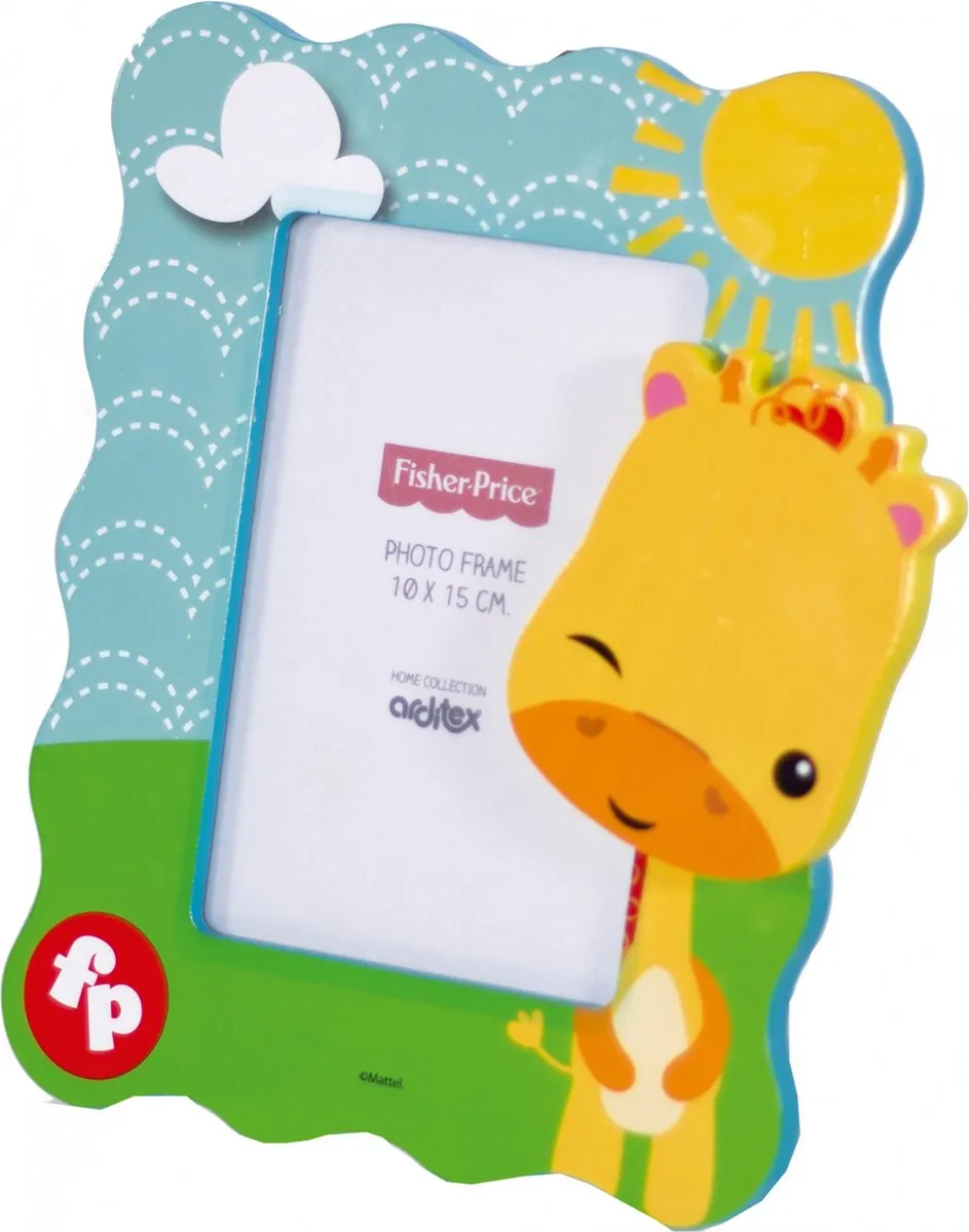 Fisher Price Houten Fotolijst Giraffe 10x15cm
