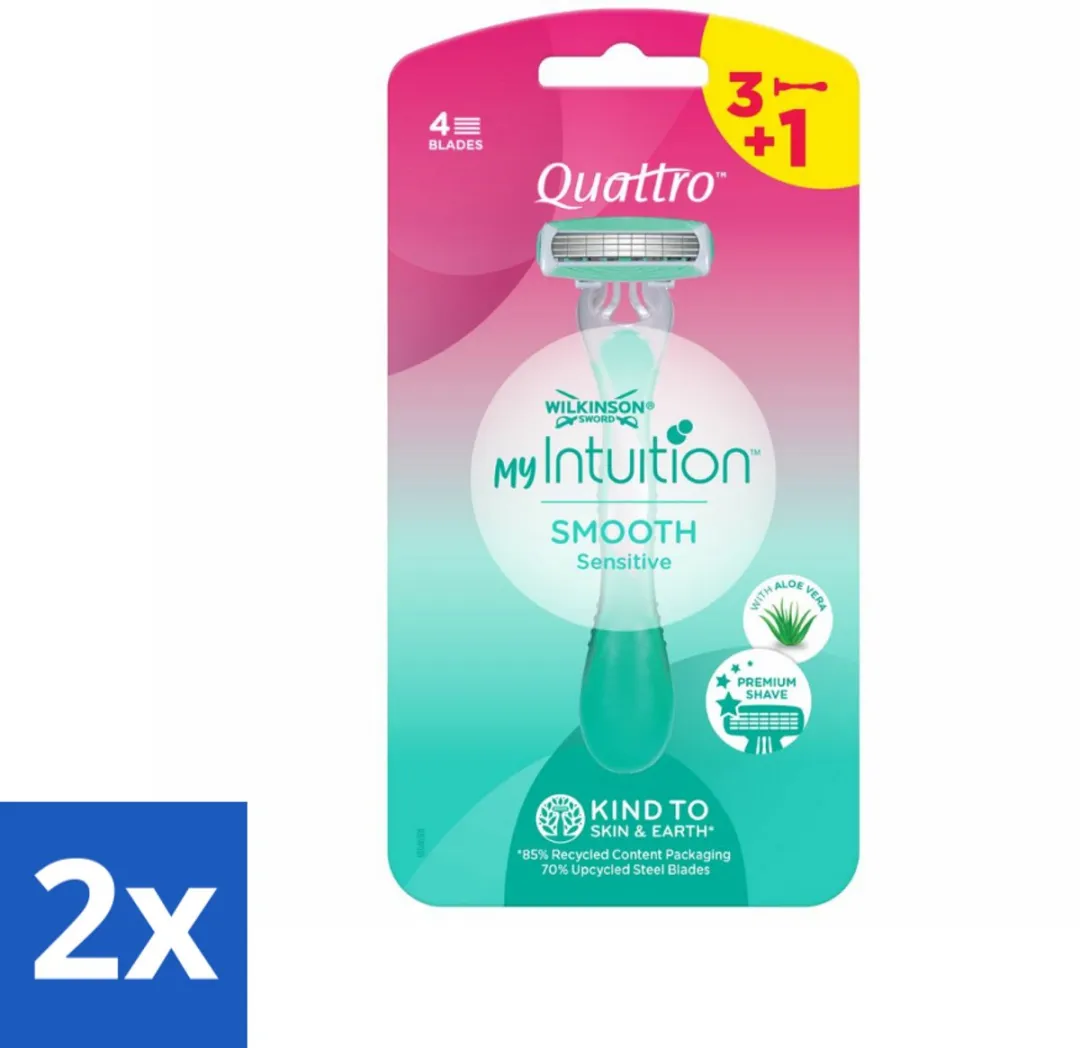 Wilkinson Quattro For Woman Wegwerpscheermesjes