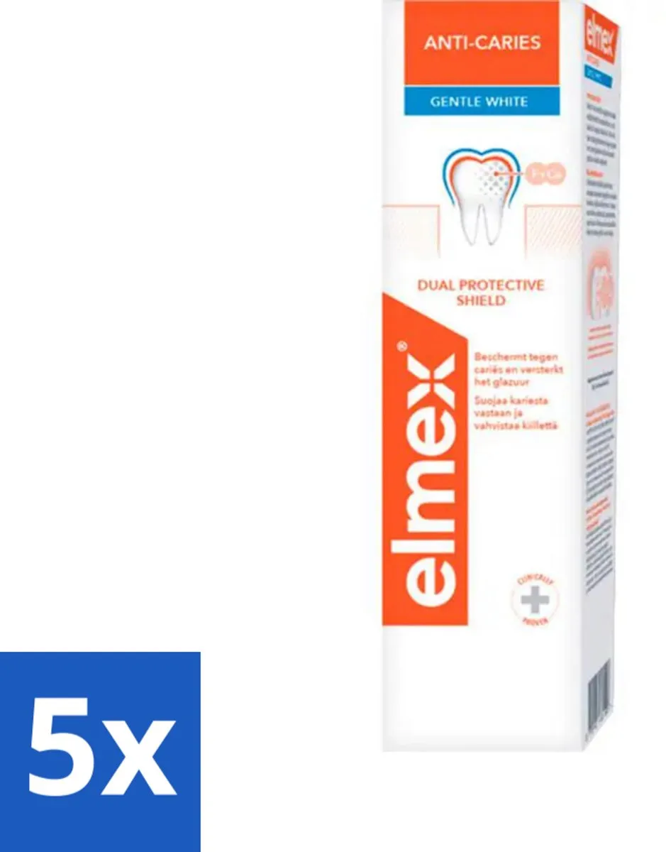 Elmex Anti-Cariës Gentle White Tandpasta 75ml