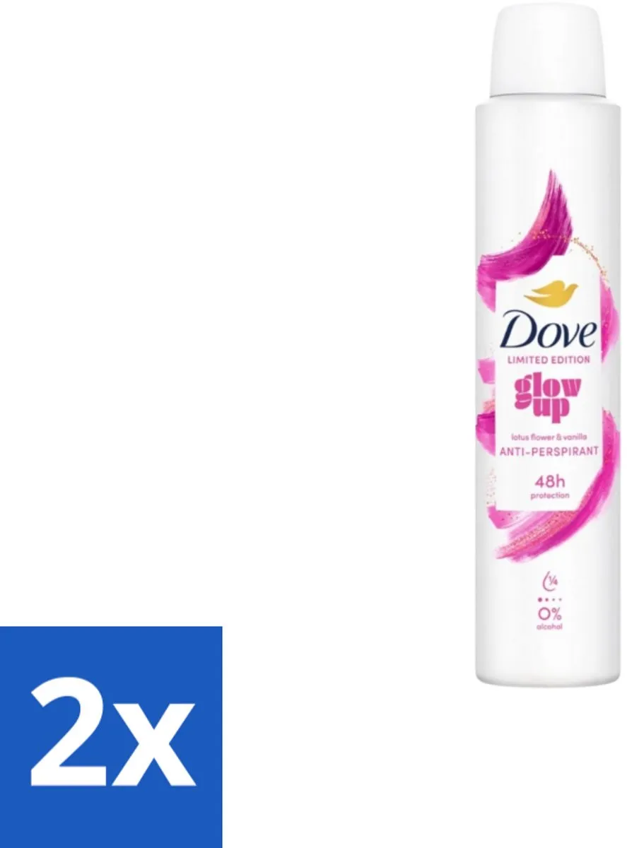 Dove Deodorant Spray Glow Up 200ml