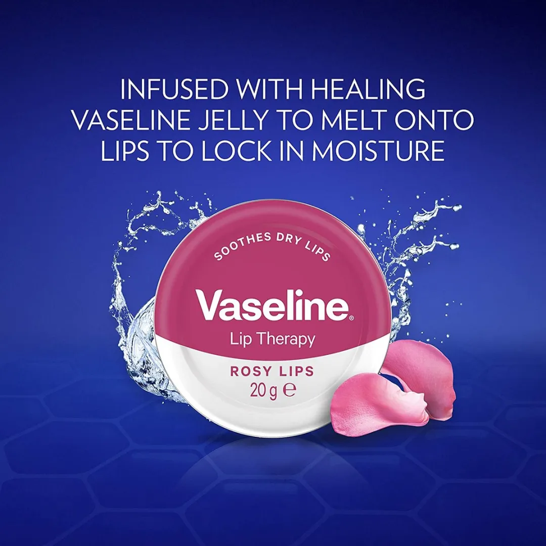 Vaseline Rosy Lips Lip Therapy 20g - Roze