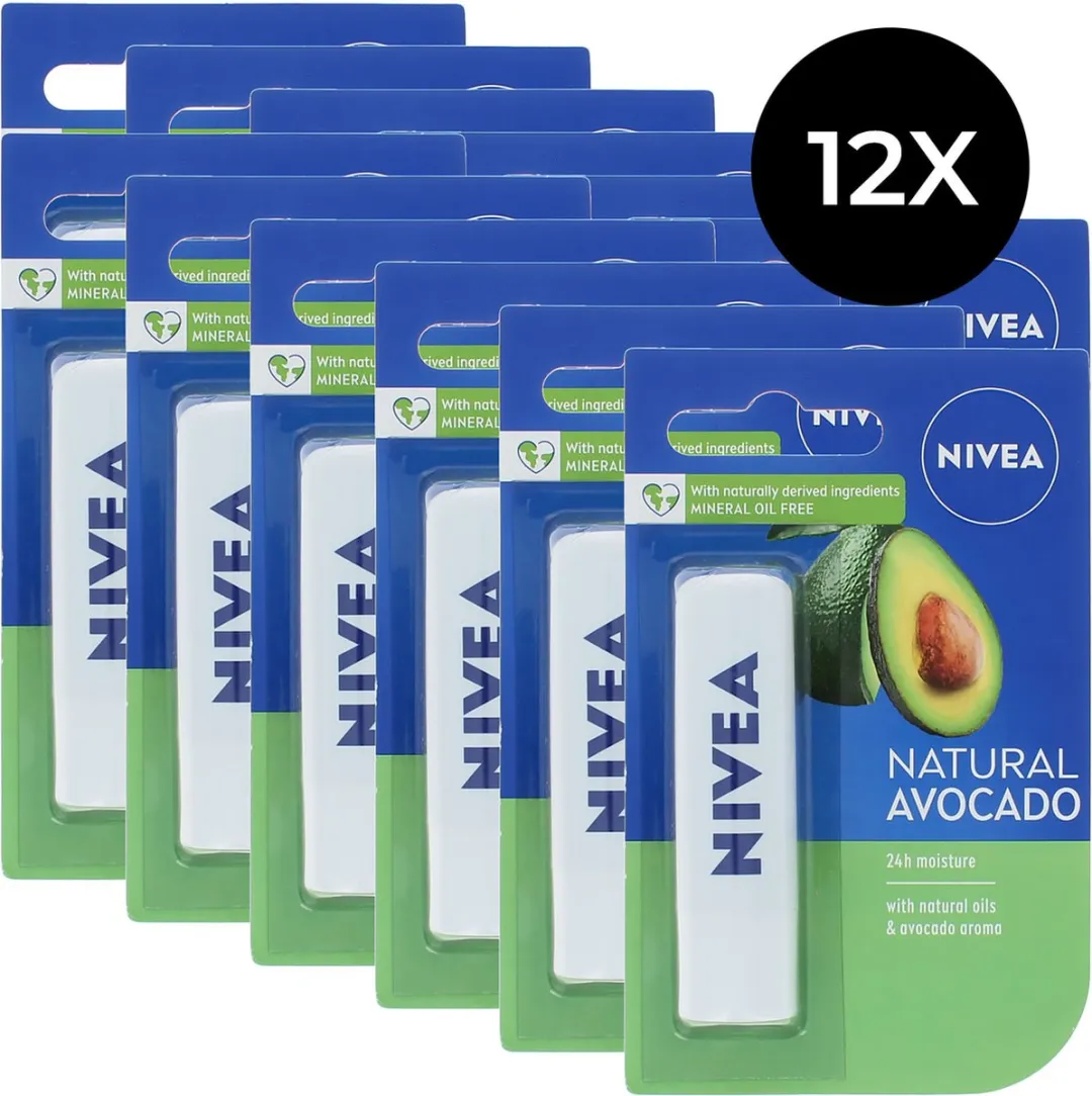 NIVEA Lippenbalsem Natural Avocado 5ml