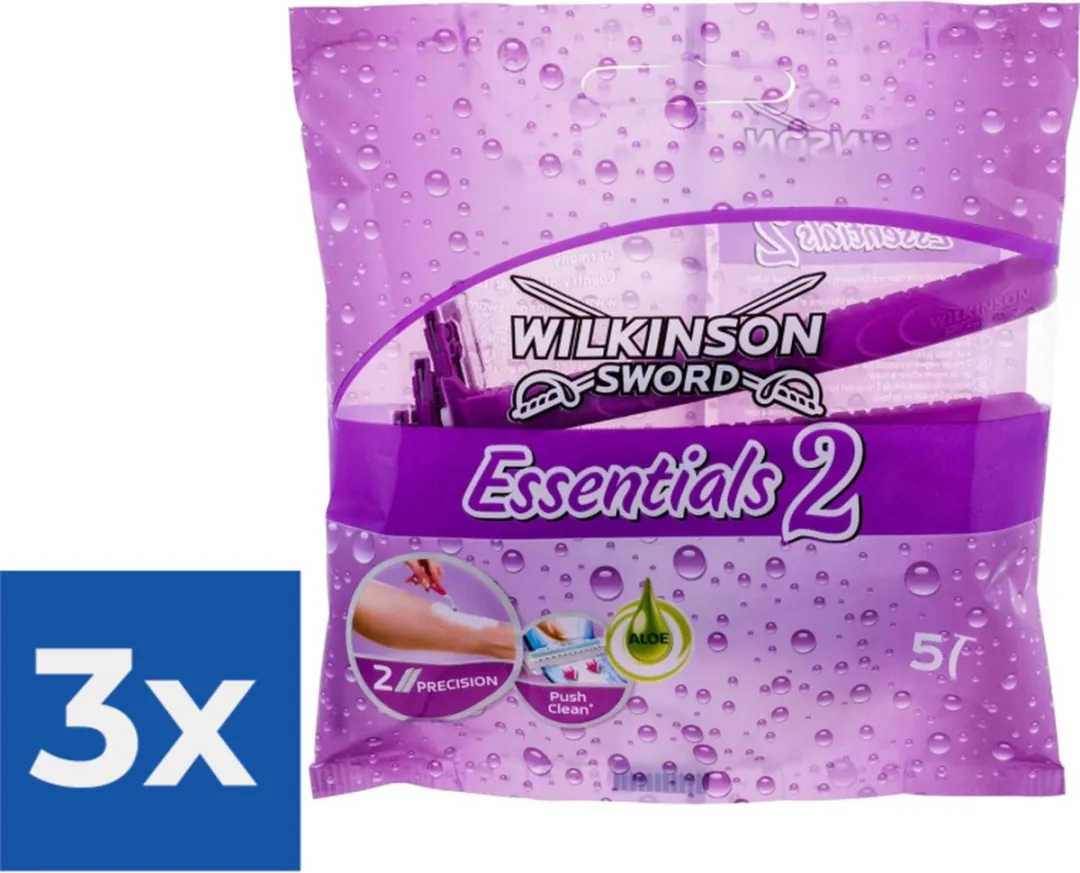 Wilkinson Sword Essentials 2 Dames Scheermesjes