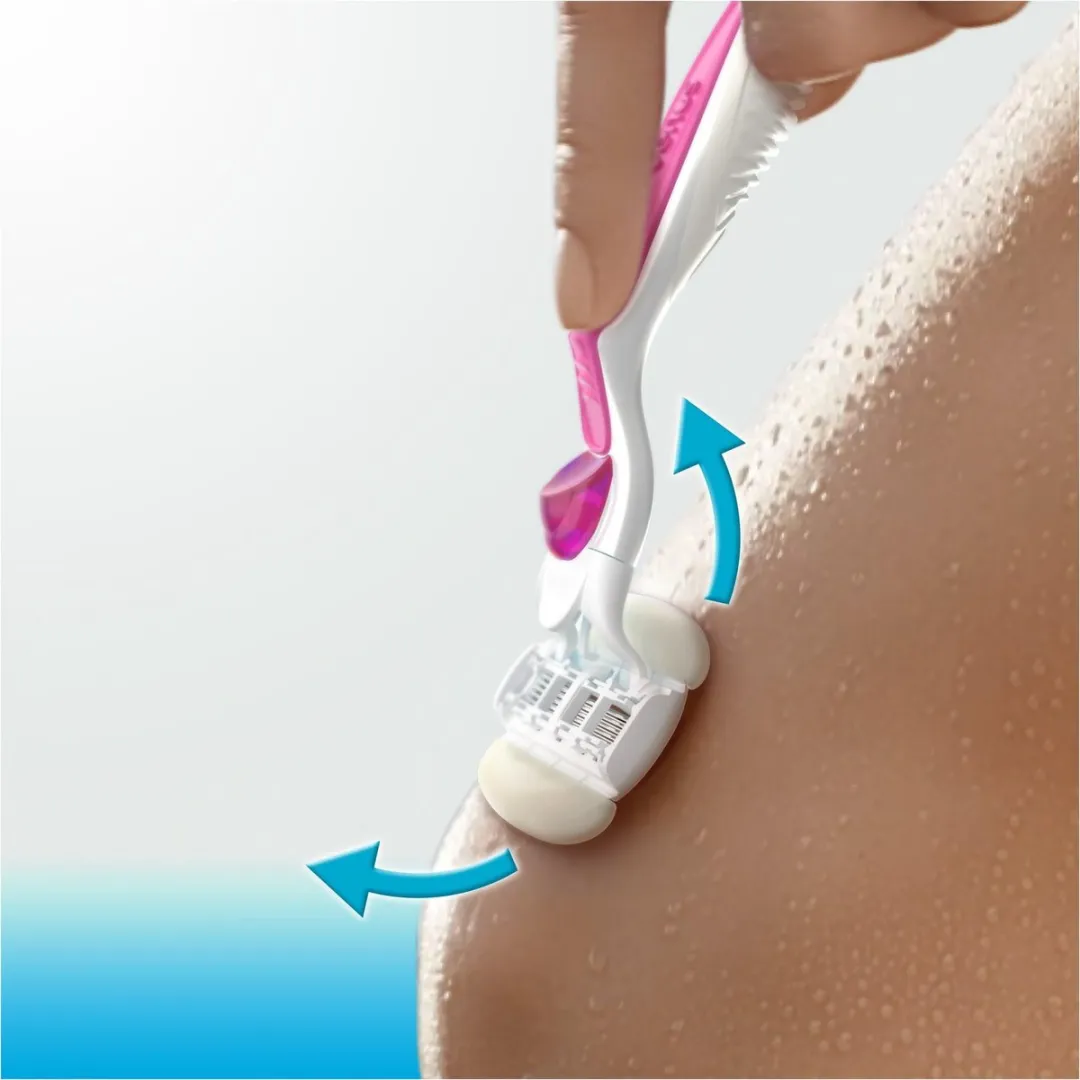 Gillette Venus Sugarberry Scheermes - 5 Bladen - Wit/Paars - afbeelding 6 van 6