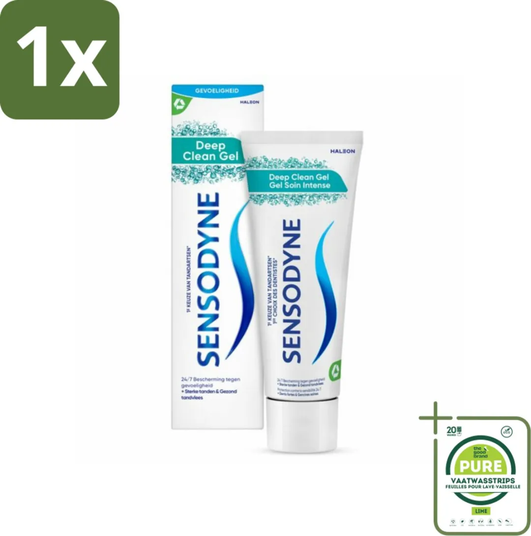 Sensodyne Deep Clean Gel Tandpasta 75ml