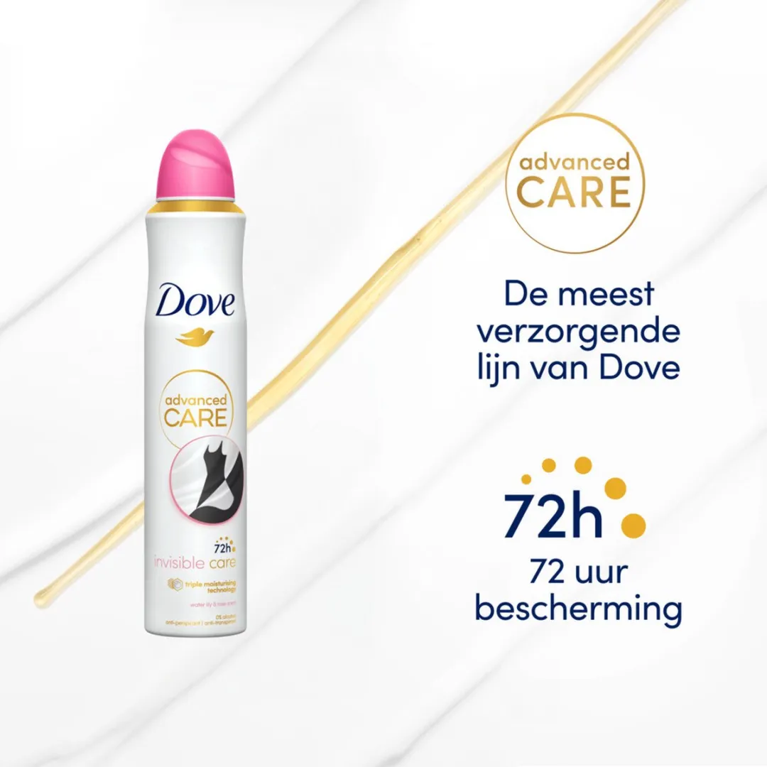 Dove Deodorant Spray Invisible Care 200ml