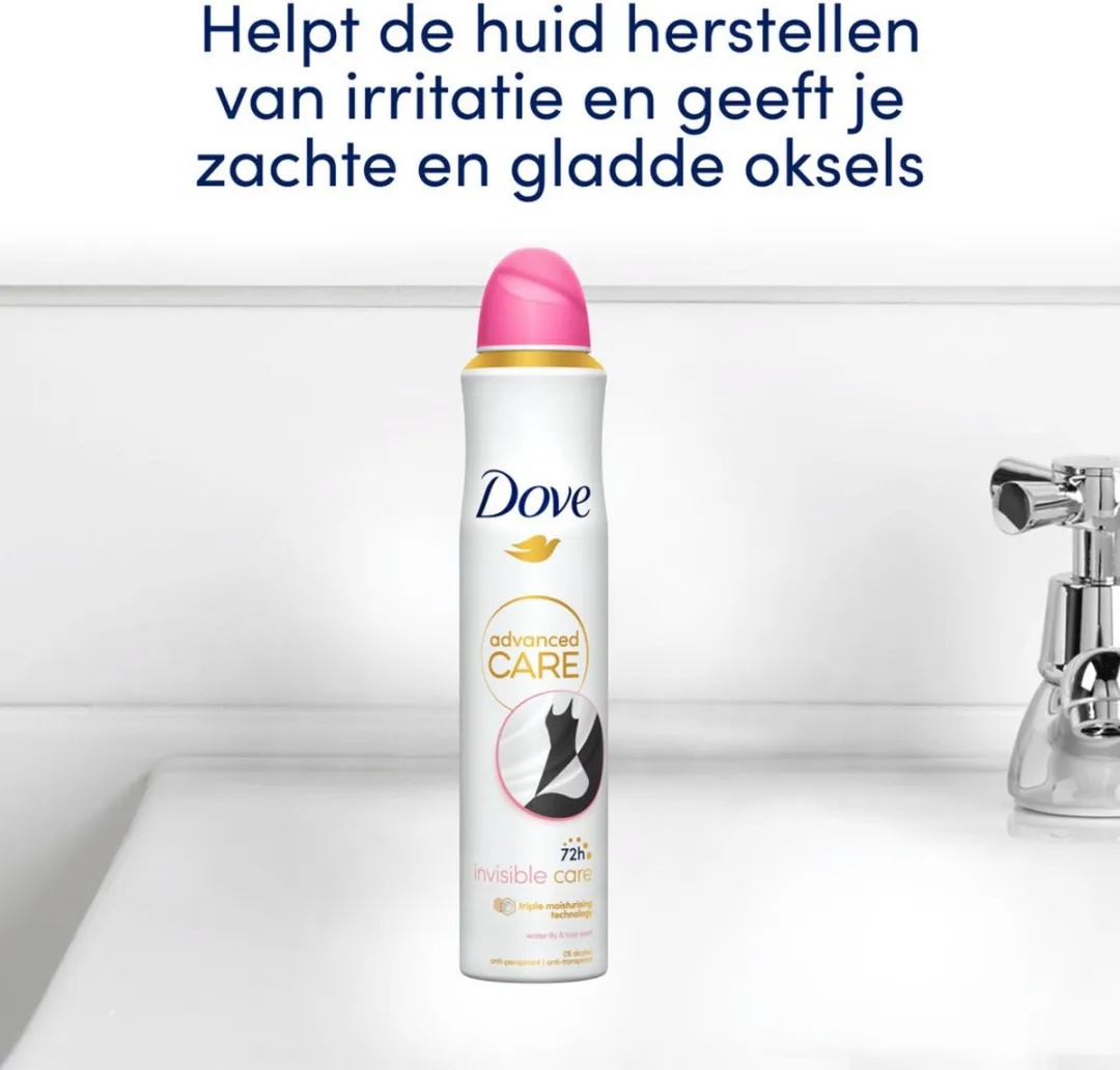 Dove Deodorant Spray Invisible Care 200ml