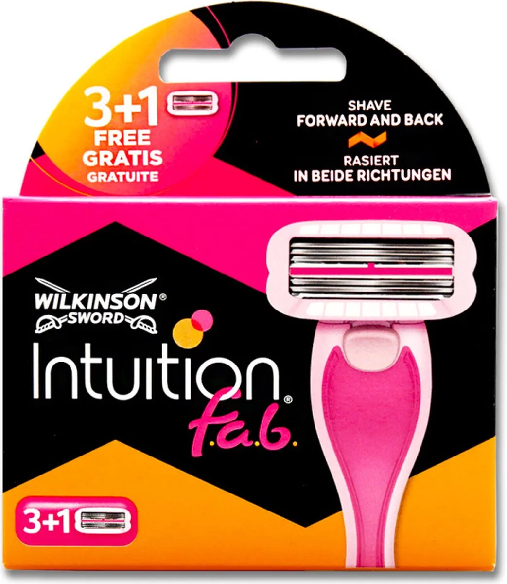 Wilkinson Sword Intuition FAB 5-blades Scheermesjes