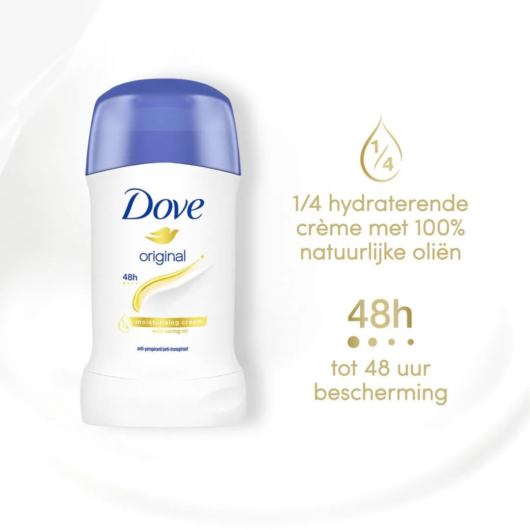 Dove Women Original Deodorant Stick - 6x40ml