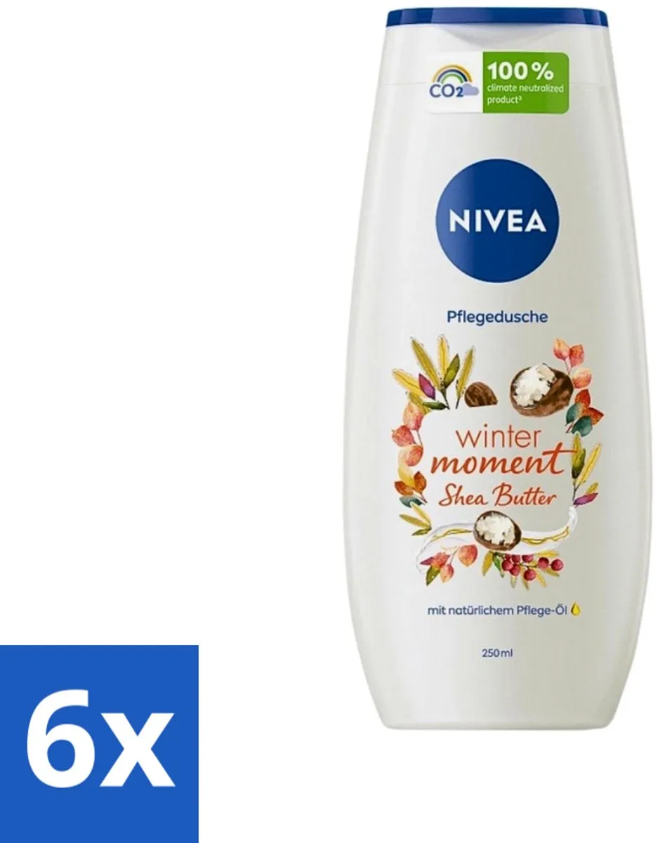 NIVEA Winter Moment Douchegel Sheaboter 250ml