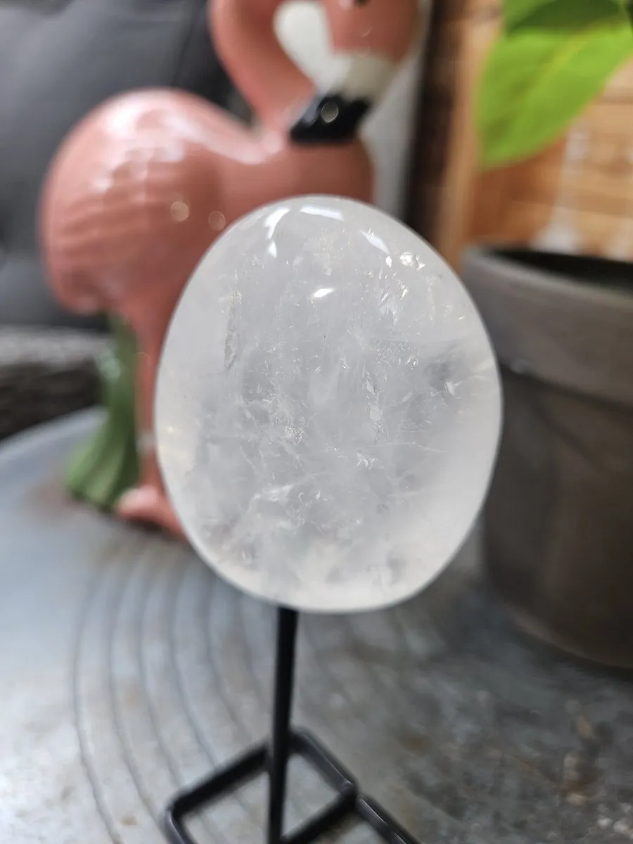 Jumbo Bergkristal op standaard 10cm