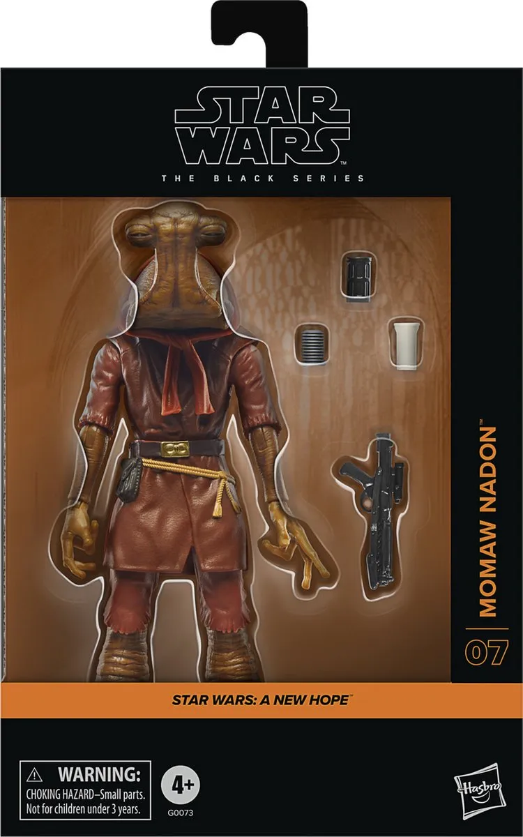 Hasbro Star Wars Black Series Momaw Nadon Action Figuur - 15cm - Multi - afbeelding 2 van 5