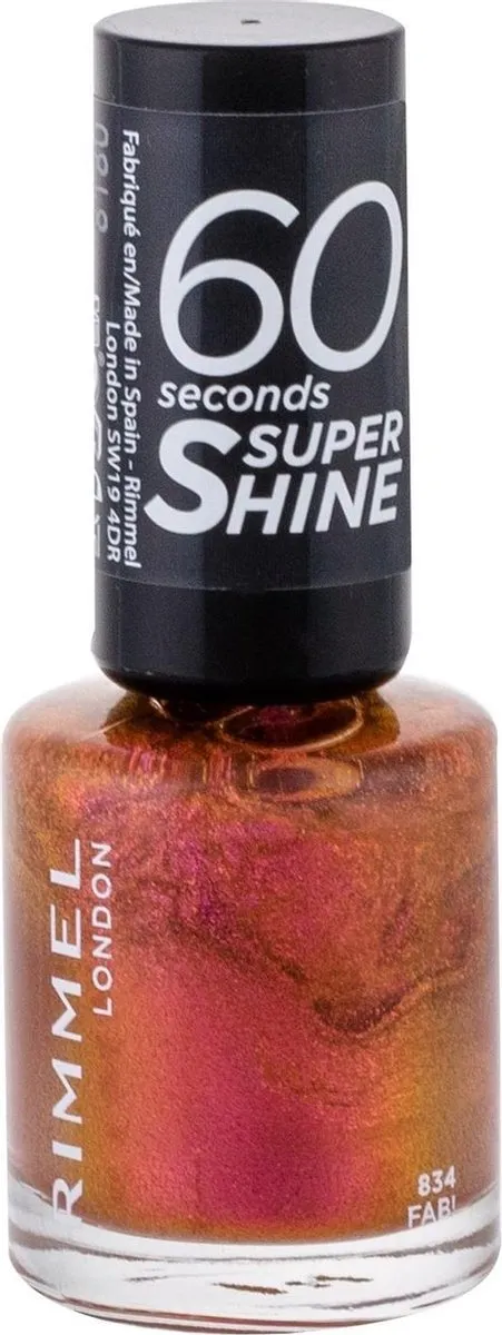 Rimmel London 60 Seconds Super Shine Nagellak 834 Roze