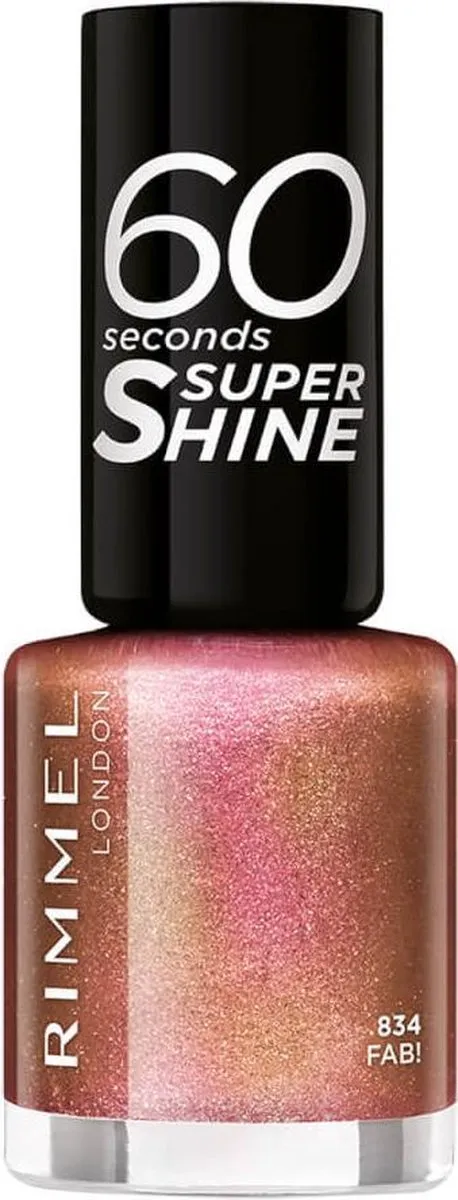 Rimmel London 60 Seconds Super Shine Nagellak 834 Roze
