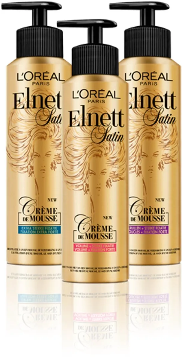 L'Oréal Paris Elnett Crème de Mousse Krullen 200ml