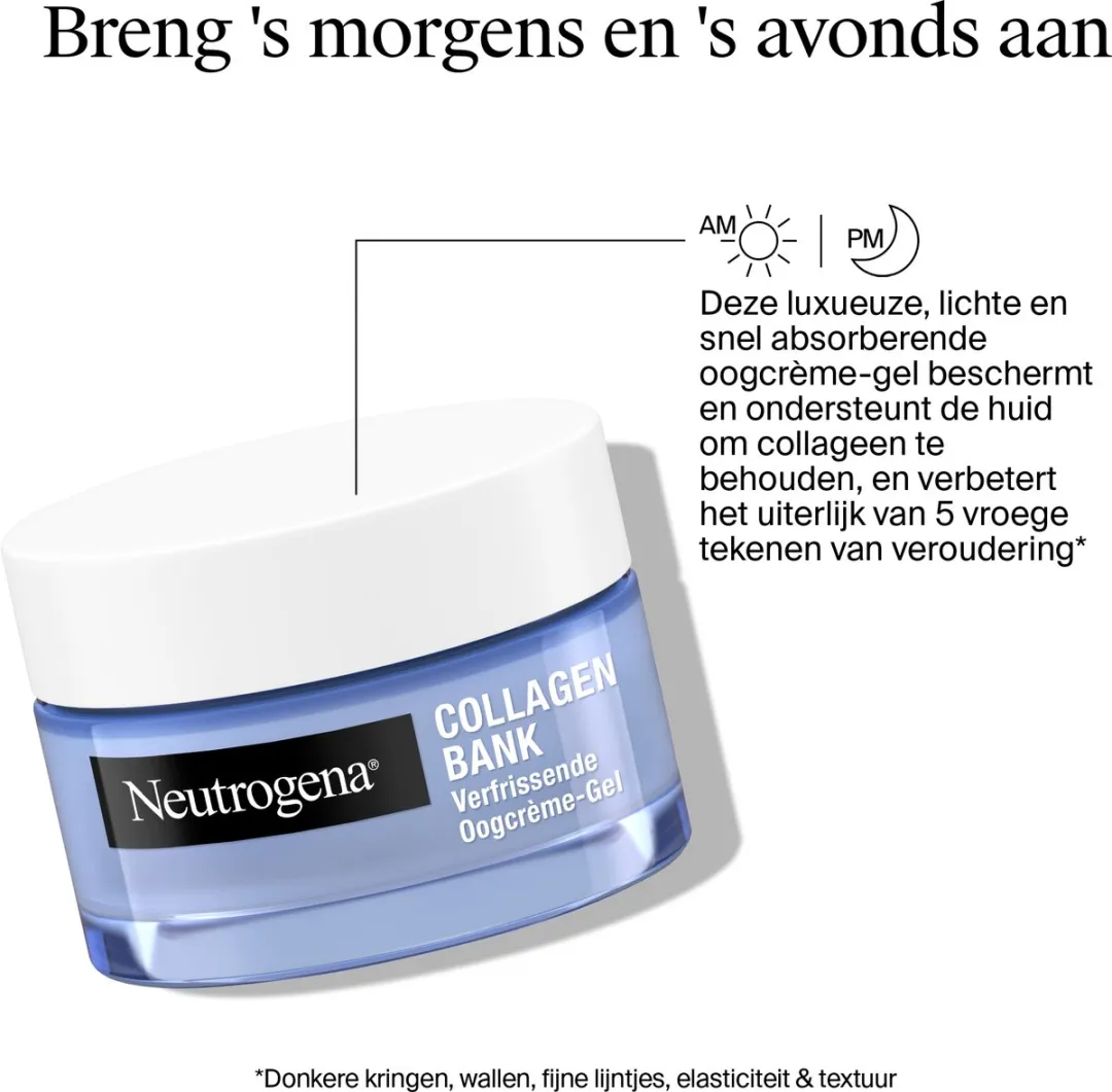 Neutrogena Collagen Bank Oogcrème-gel 15g - afbeelding 6 van 6