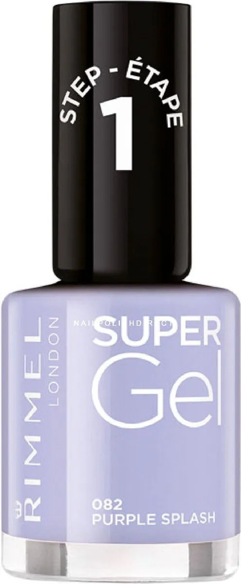 Rimmel London SuperGel Nagellak 082 Purple Splash