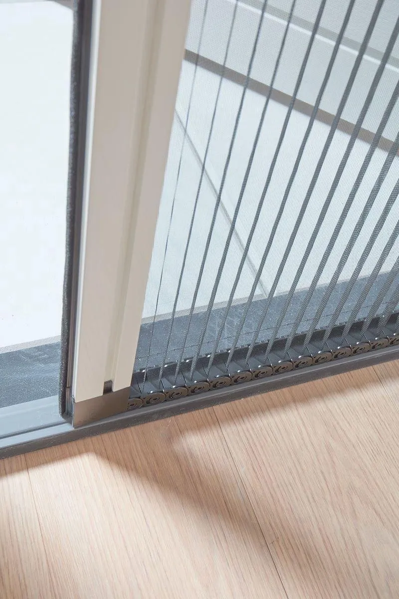 Bruynzeel Plissé hordeur H op maat 96x215-218 wit s900