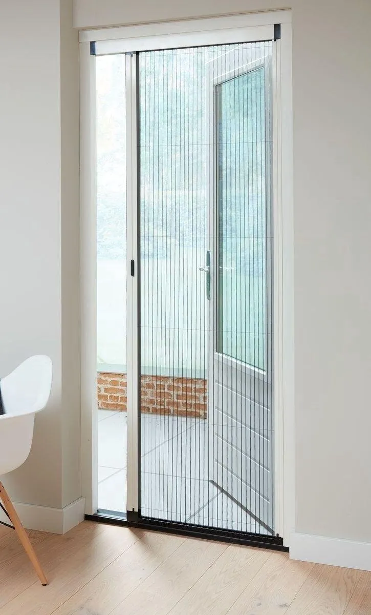 Bruynzeel Plissé hordeur H op maat 96x215-218 wit s900