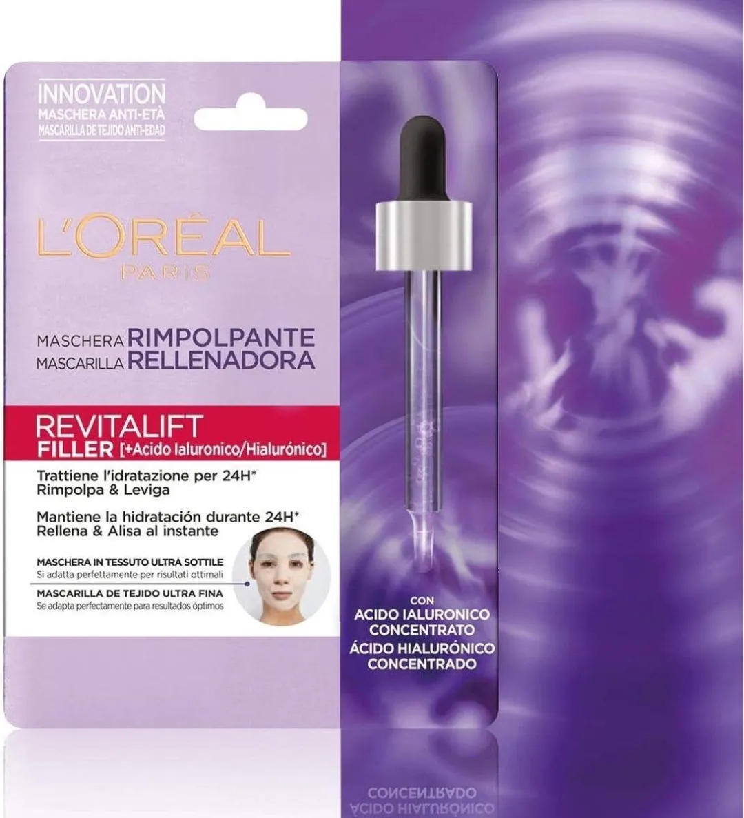 L'Oréal Paris Revitalift Filler Gezichtsmasker 30g