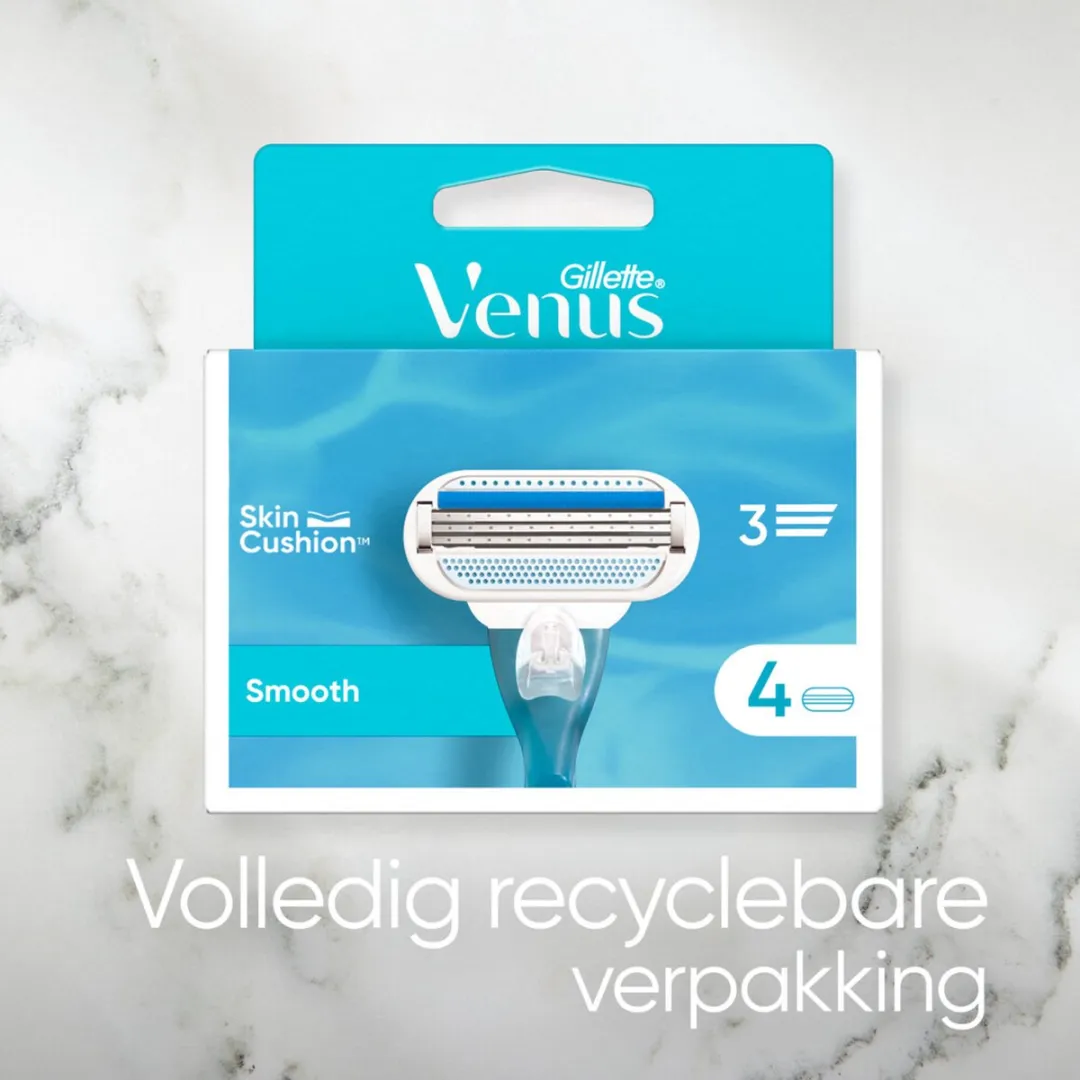 Gillette Venus Smooth Scheermesjes 8 Stuks - afbeelding 6 van 6