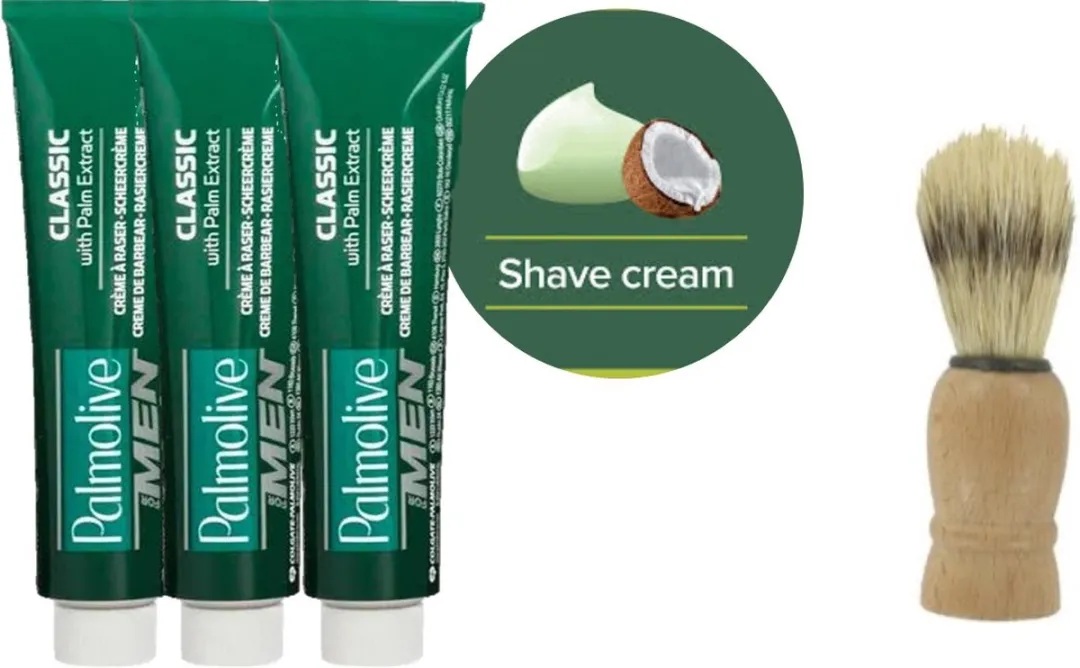 Palmolive Men Scheercrème Classic Palm Extract
