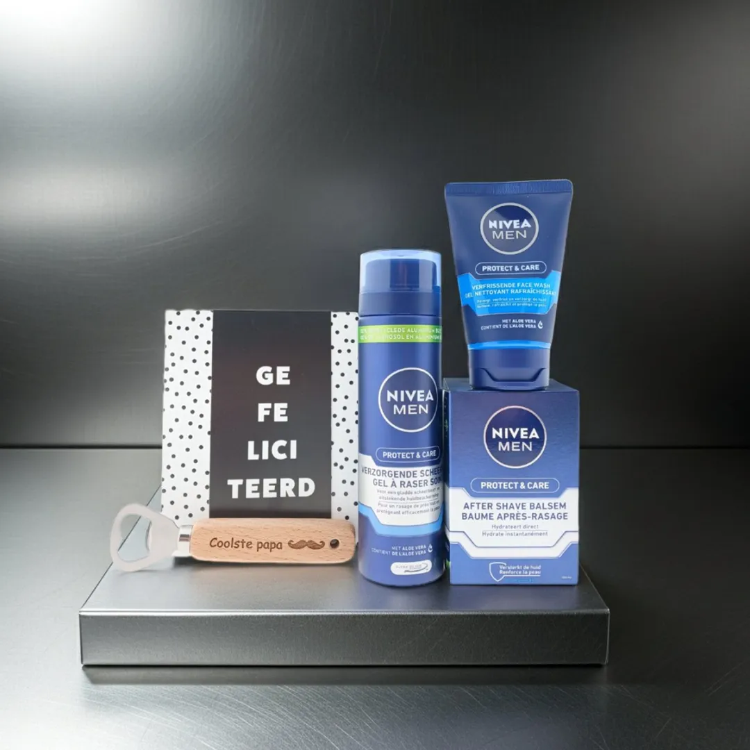 NIVEA Men Protect & Care Cadeauset - 5-delig - afbeelding 2 van 2