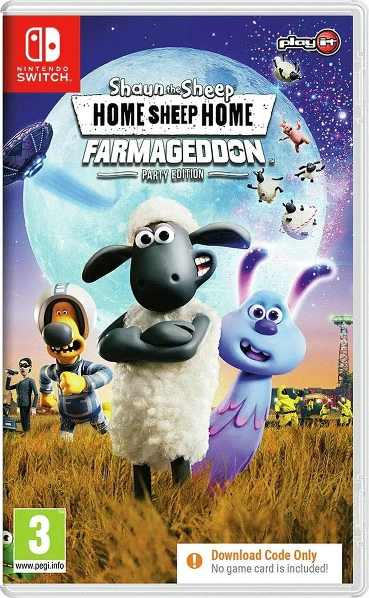 Nintendo Shaun the Sheep Home Sheep Home Farmageddon Party Edition