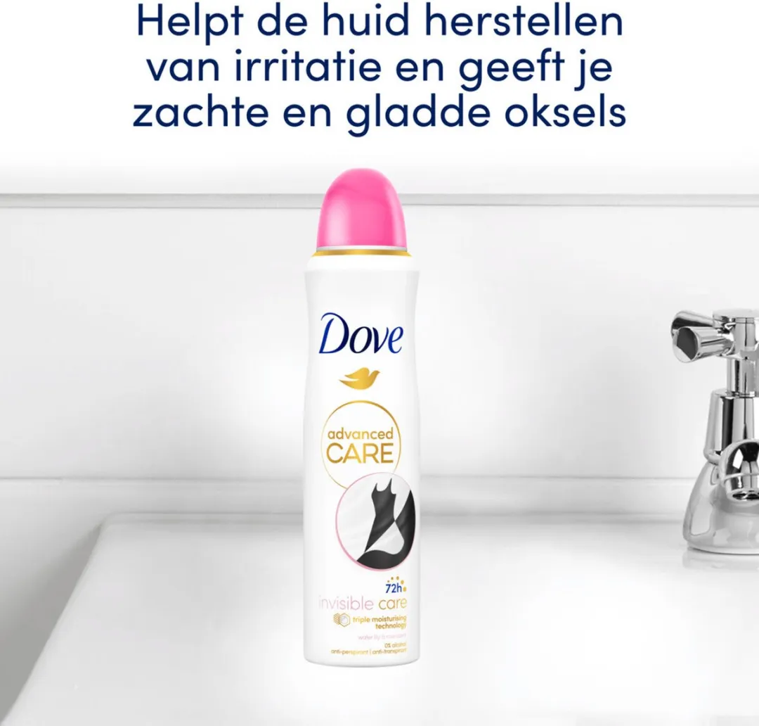 Dove Invisible Care Deodorant Spray 150ml