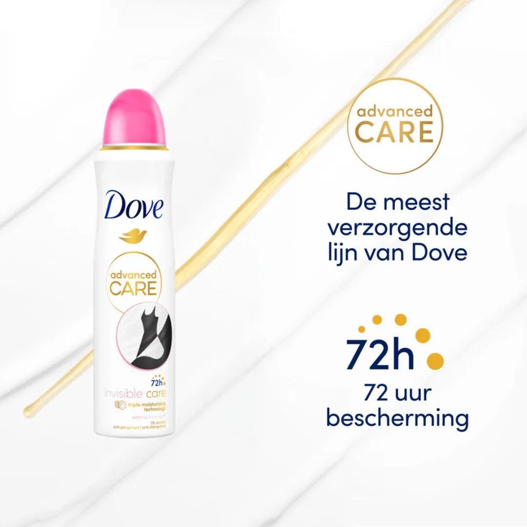 Dove Invisible Care Deodorant Spray 150ml