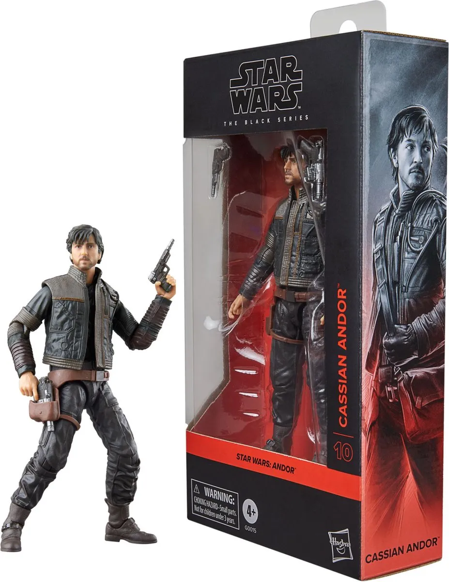 Hasbro Star Wars Black Series Cassian Andor Action Figuur 15cm - Multi