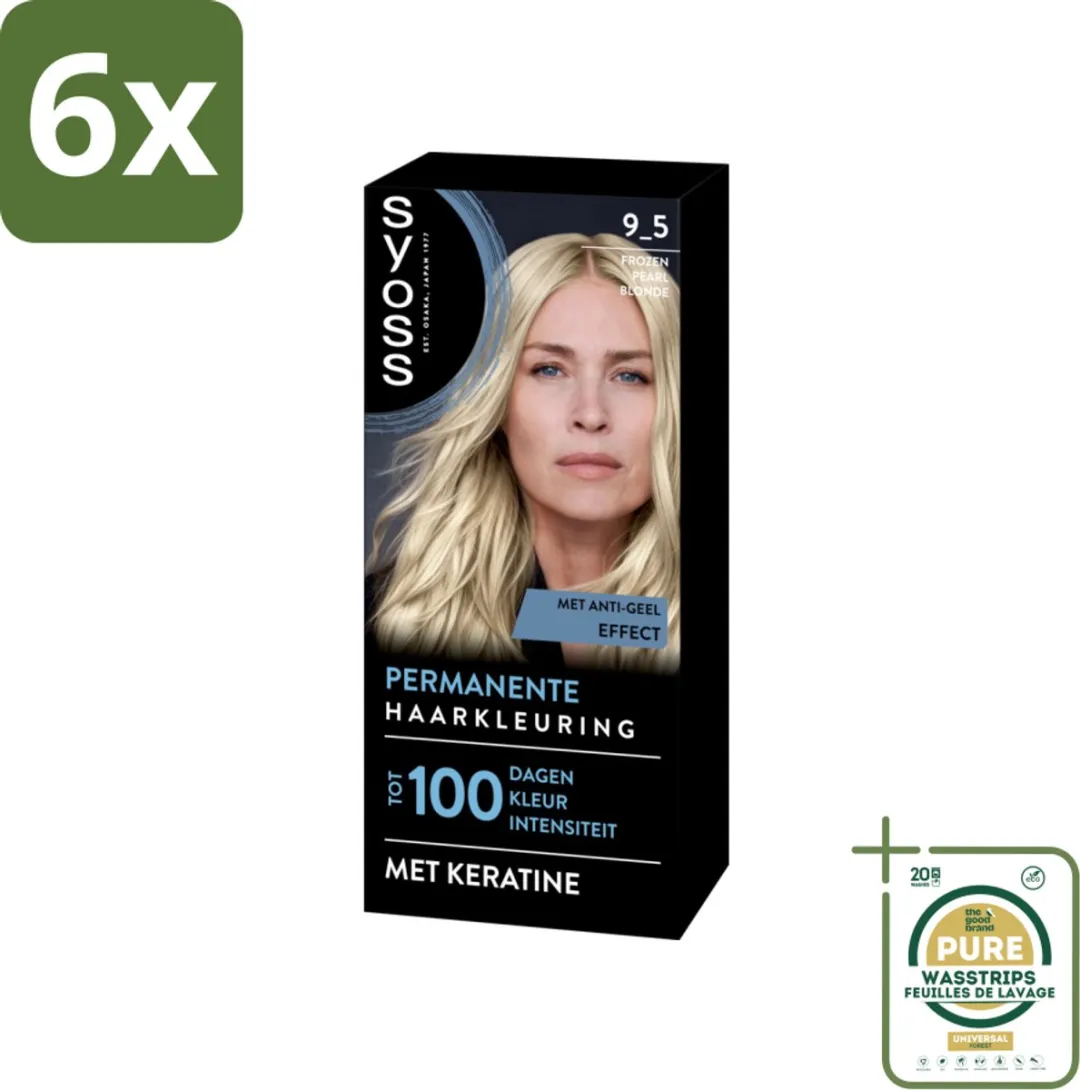 SYOSS Coloration 9-5 Frozen Pearl Blonde Haarverf