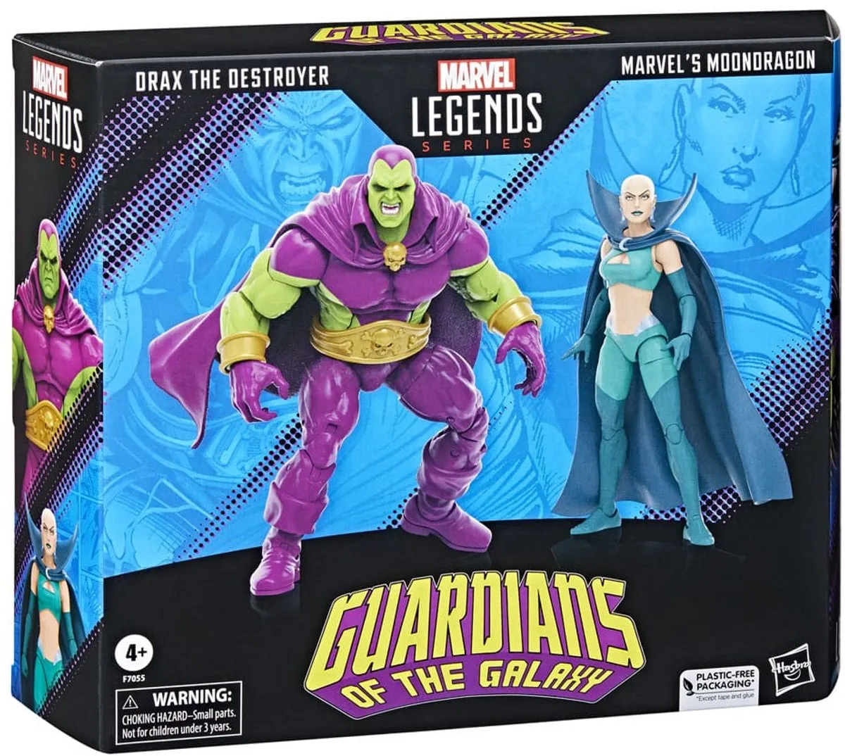 Hasbro Marvel Legends Guardians of the Galaxy Drax & Moondragon - 2-Pack - afbeelding 6 van 6