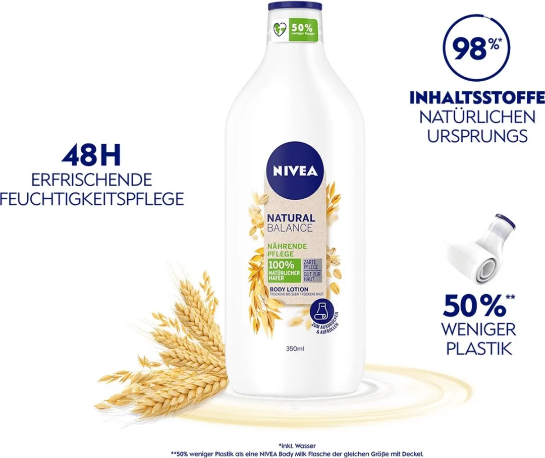 NIVEA Natural Balance Bodylotion 350ml