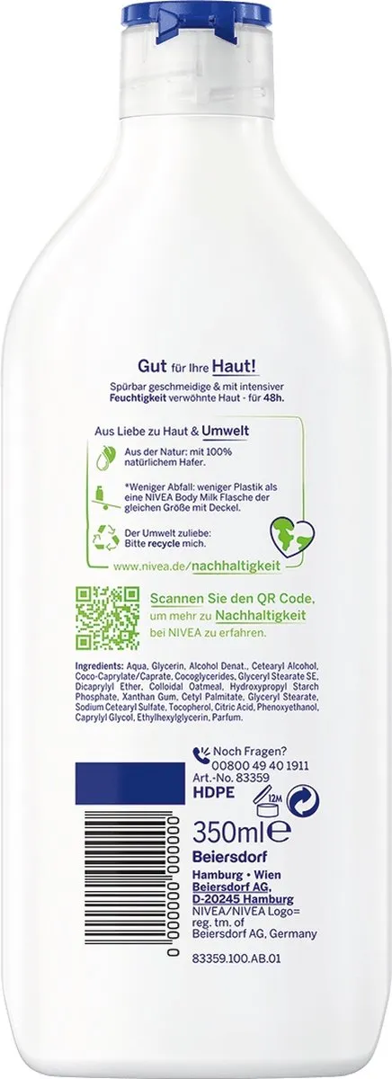 NIVEA Natural Balance Bodylotion 350ml