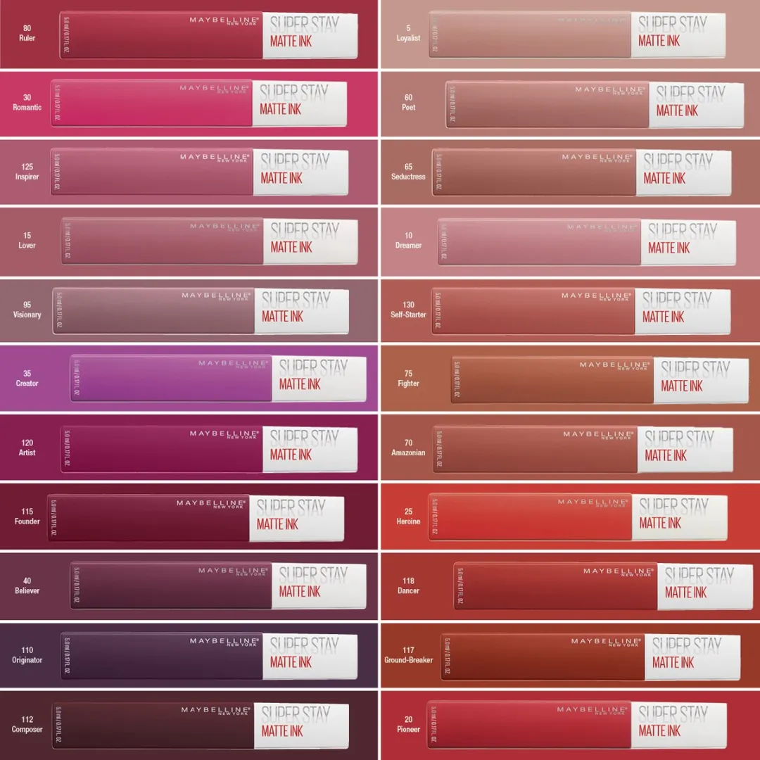 Maybelline Superstay Matte Ink Lipstick 20 Pioneer - Rood