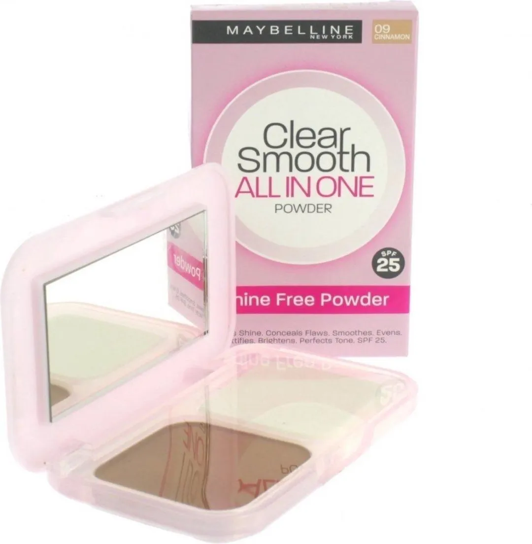 Maybelline Clear Smooth Poeder N°09 Cinnamon