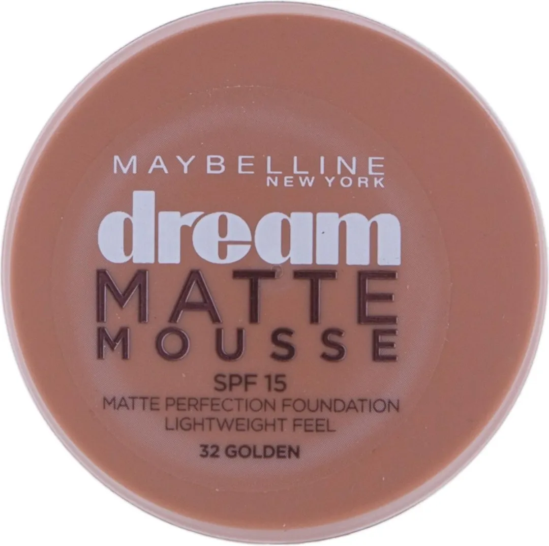 Maybelline Dream Matte Mousse Foundation 32 Golden - 18ml