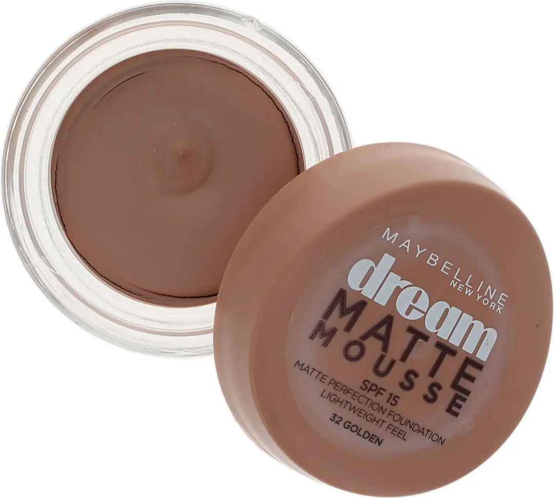 Maybelline Dream Matte Mousse Foundation 32 Golden