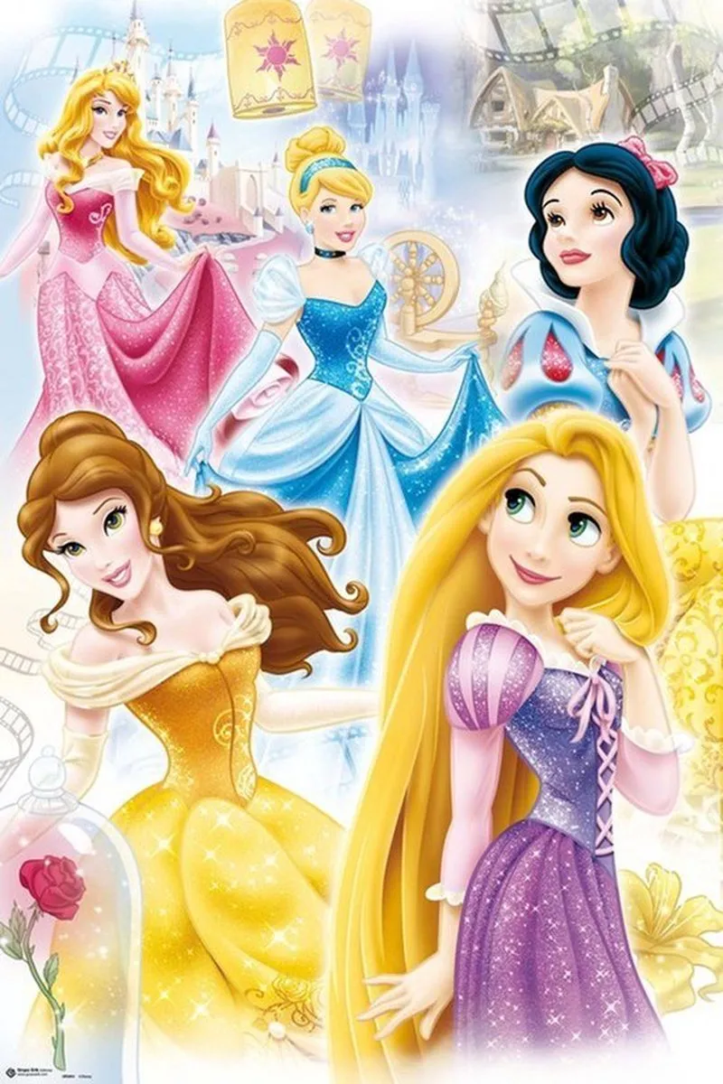 Disney Princesses Poster 61x91.5cm