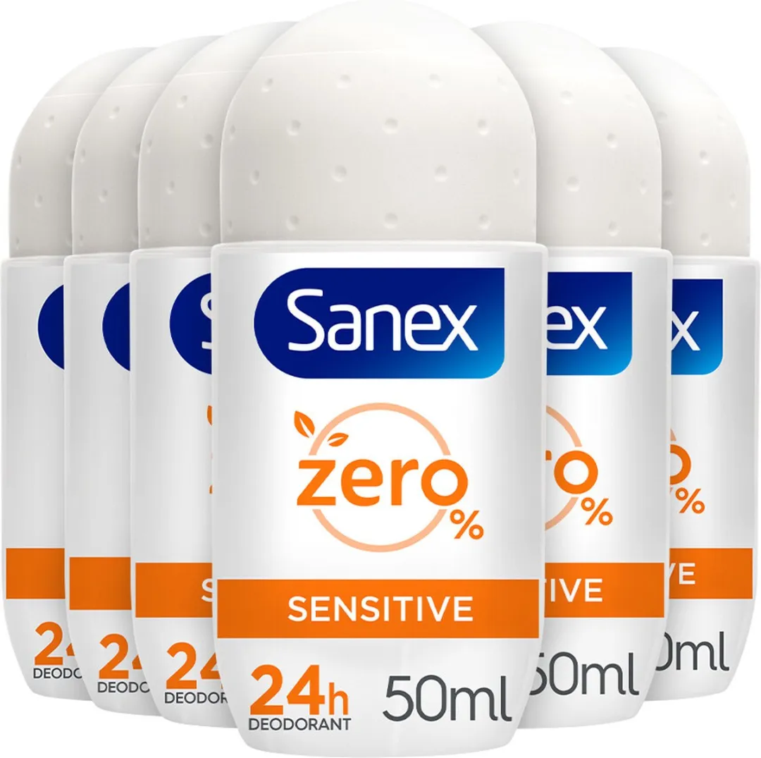Sanex Deoroller Zero% Sensitive Skin 50ml