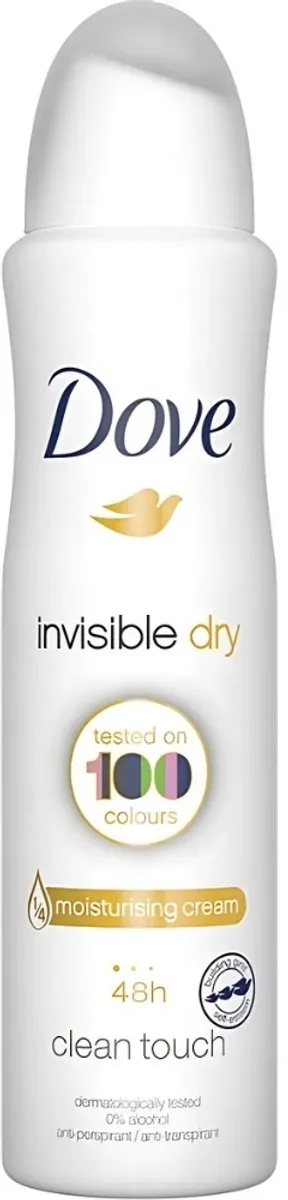 Dove Invisible Dry Deodorant Spray 250ml - 6 Stuks