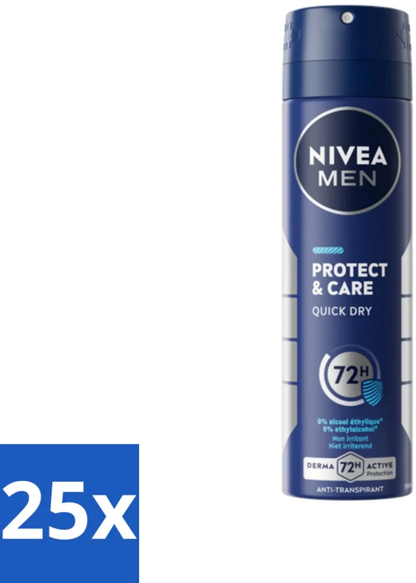 NIVEA Men Deodorant Spray Protect & Care 150ml