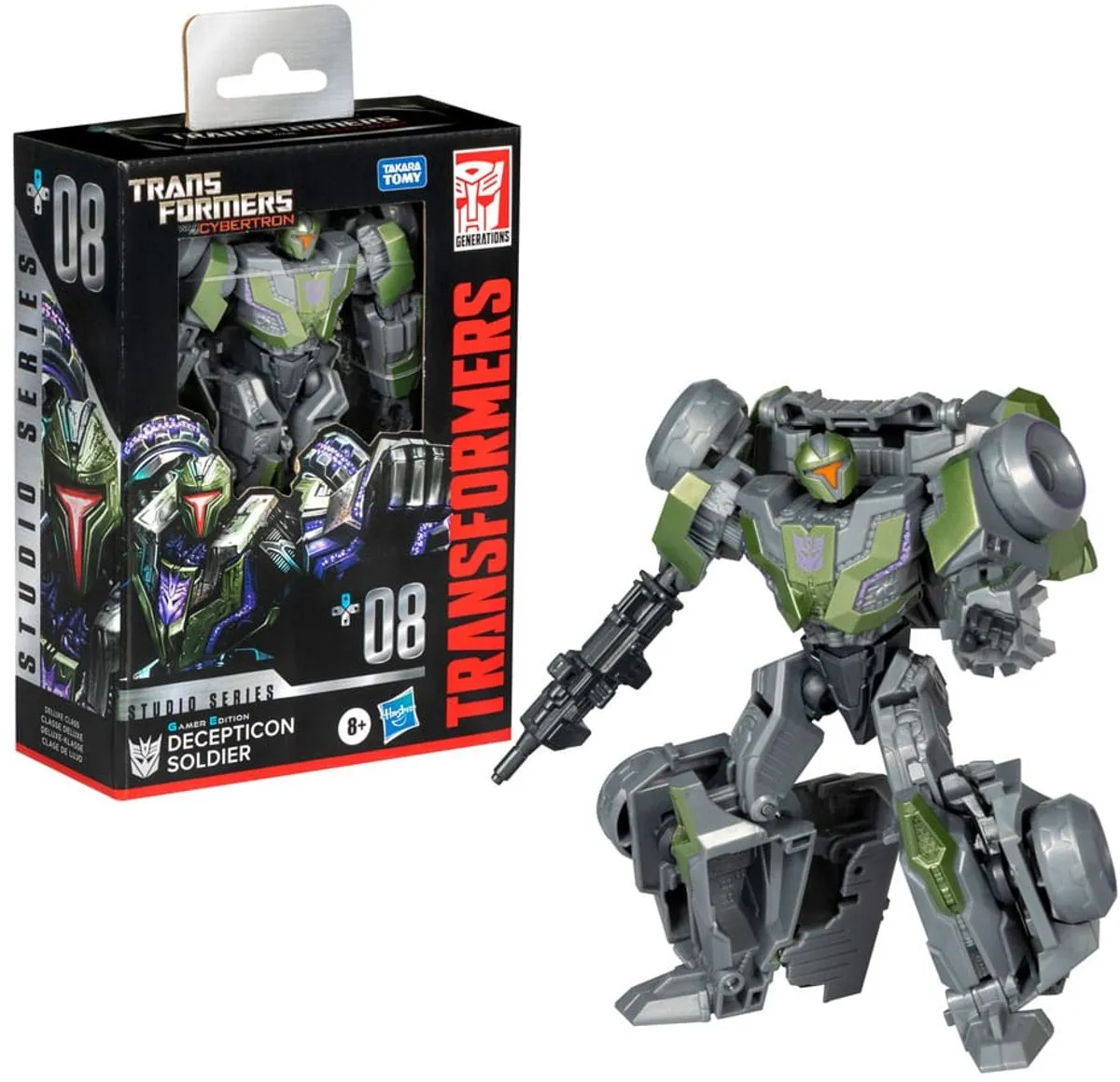 Hasbro Transformers Studio Series Action Figuur - Decepticon Soldier 11cm - Multi