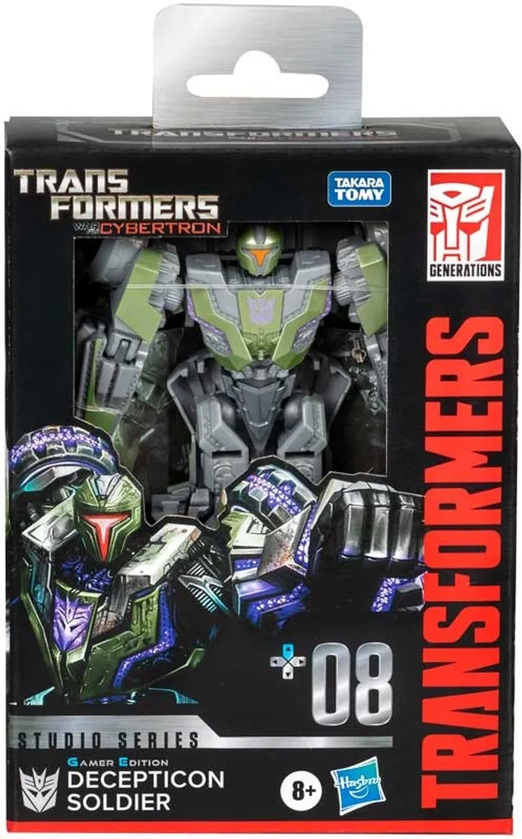 Hasbro Transformers Studio Series Action Figuur - Decepticon Soldier 11cm - Multi